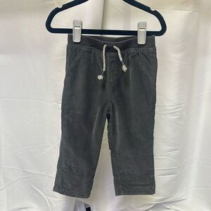 Jumping Beans Baby Gray Corduroy Pants size 12M
